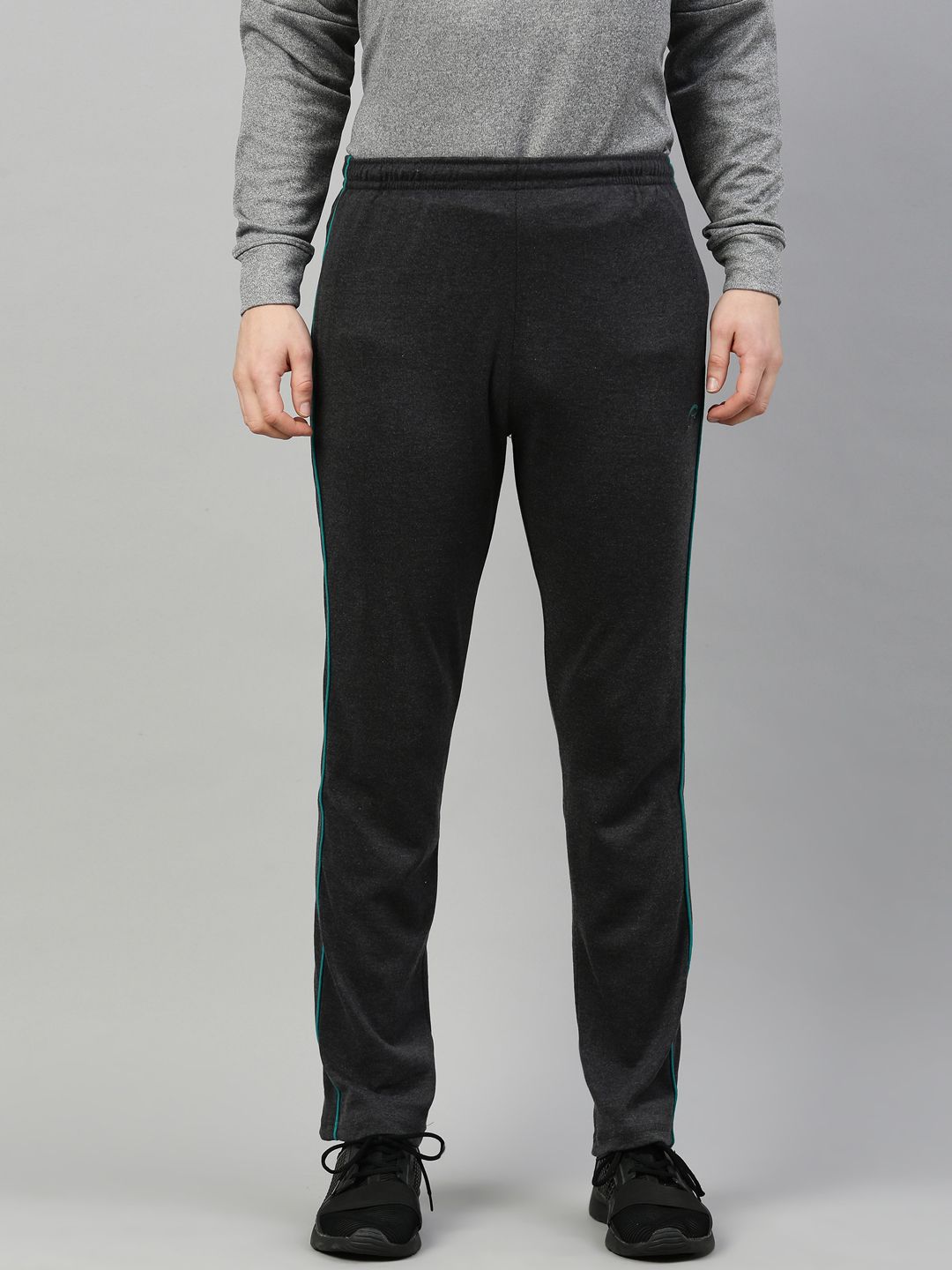 Buy Proline Active Men Black Classic Fit Solid Track Pants - Track Pants  for Men 9658347 | Myntra